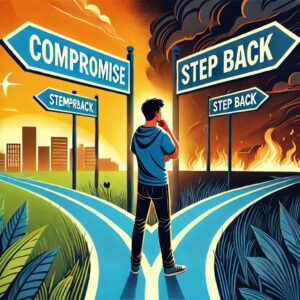 5 reasons why people compromise & step back